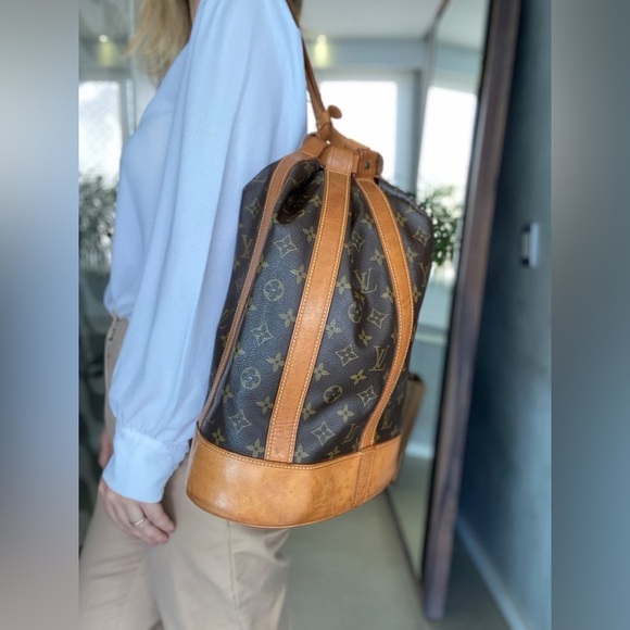 Louis Vuitton Handbags - Louis Vuitton LV Shoulder Bag Randonnee PM Brown Monogram